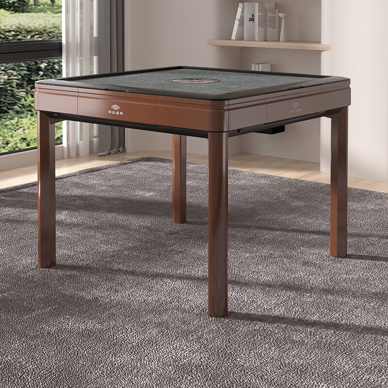 松乐  【送货包安装】麻将机t200全自动麻将桌自动麻将机餐桌两用低音