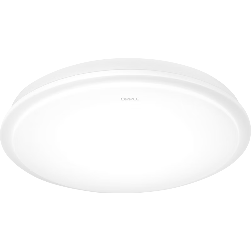 OPPLE 欧普照明 新铂玉系列 LED卧室吸顶灯 21W 三色调光 纯白色