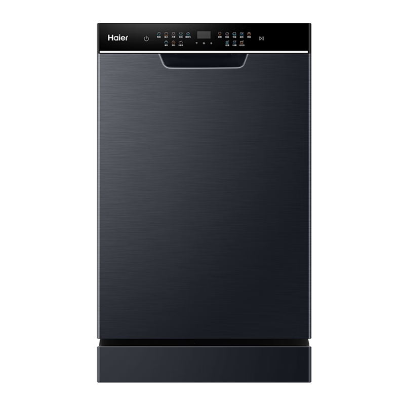 海尔（Haier） X3000洗碗机12套嵌入式 家用智能变频 一级水效 开门速干 超窄零嵌省空间 分区精洗丨EYBW122286BKU1