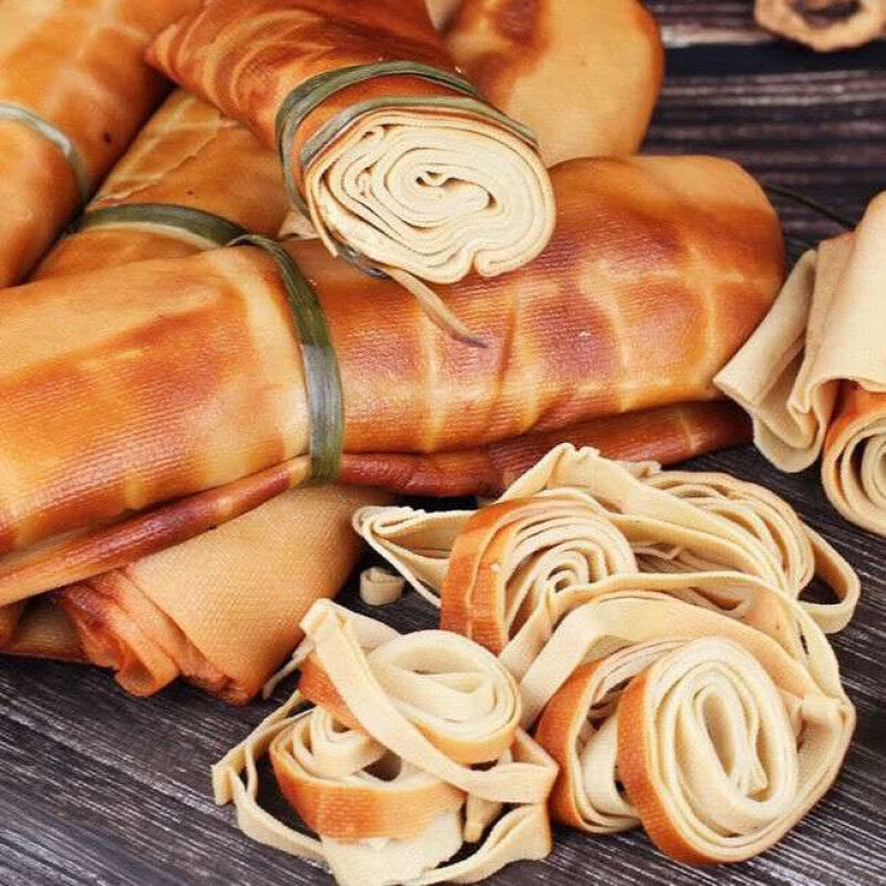 德祥隆东北特产五香味干豆腐平山熏干豆腐豆皮豆腐干卷张