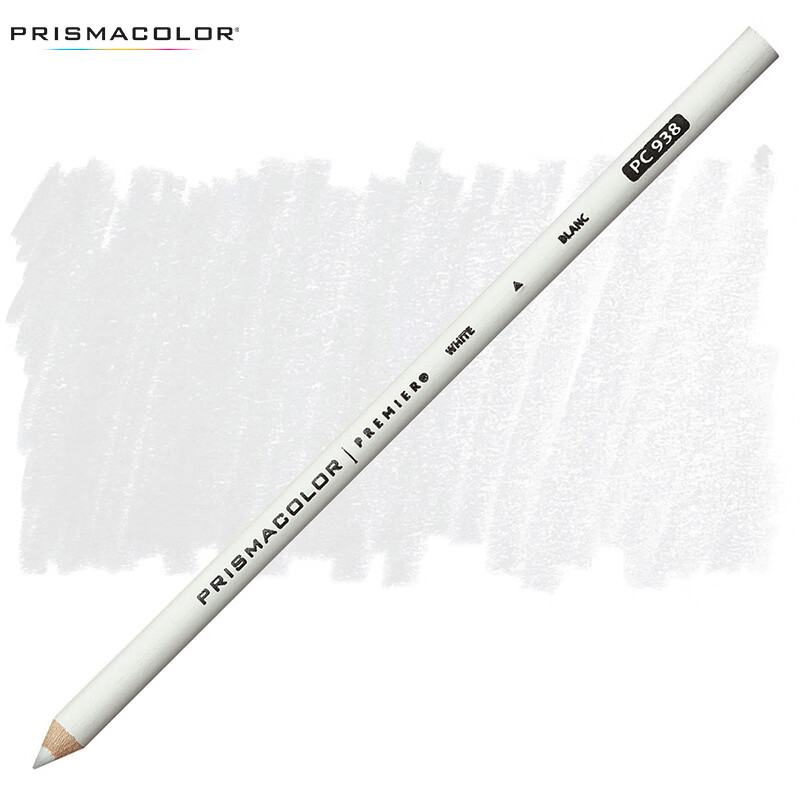 美国三福prismacolor霹雳马彩铅油性单支多150色套装 白色单支