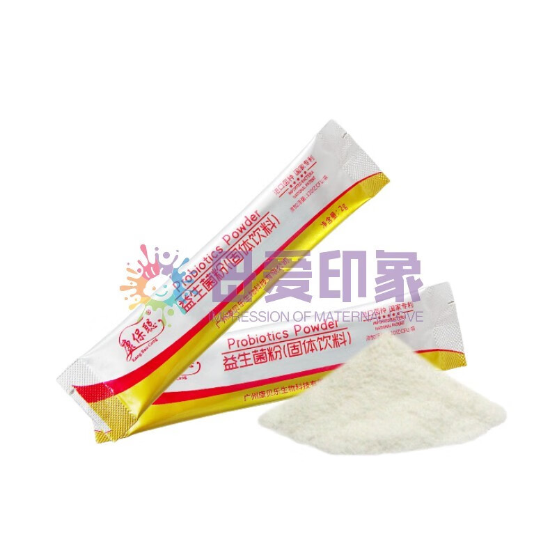 康保聪益生菌粉补充益生菌儿童宝宝益生元成人益生菌冲剂乳酸菌30袋/盒 2送1（90支）