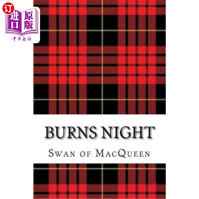海外直订burns night: twenty tunes for the bagpipes and practice