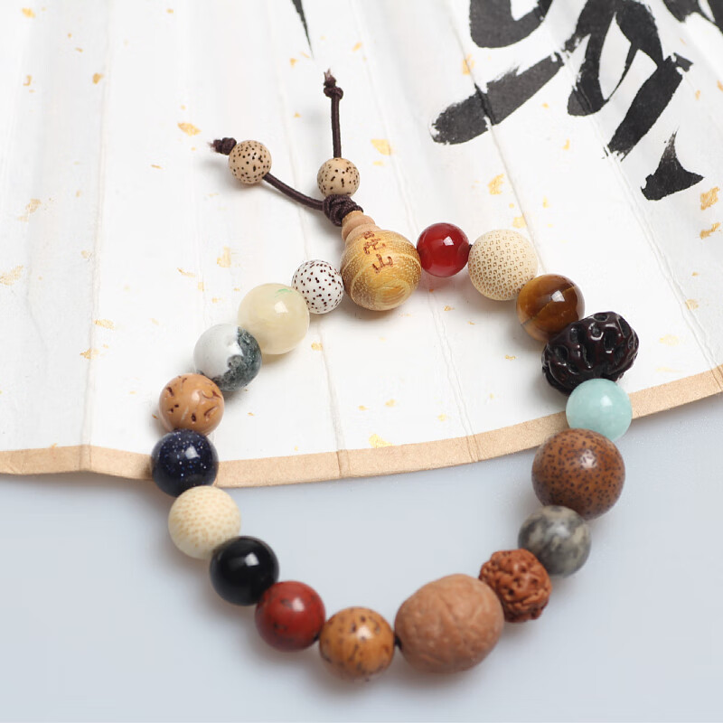 新款菩提18籽十八籽手串手链十八子多宝手持珠男女同款 菩 菩提十八子