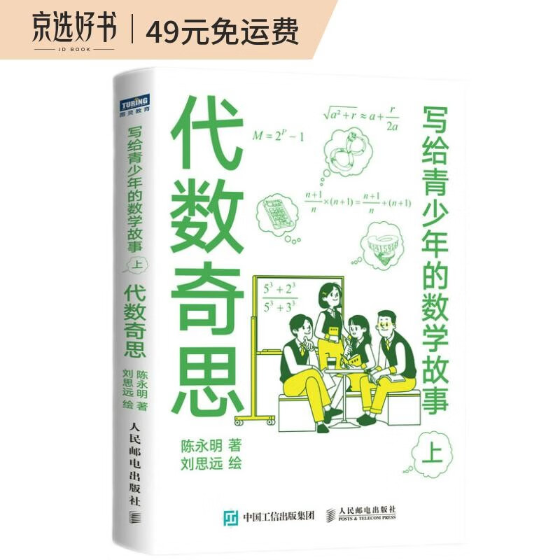 写给青少年的数学故事 代数奇思 (上)（图灵出品）