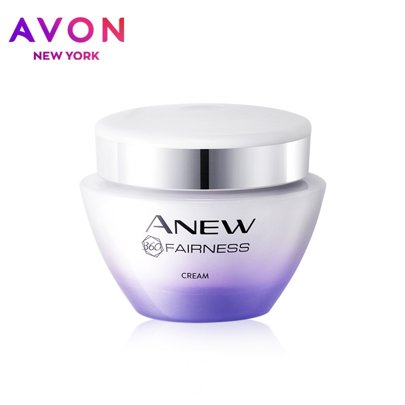 雅芳新活美白净润面霜50g 升级烟酰胺净透面霜50g亮肤滋润