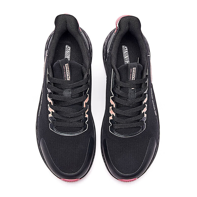 361°运动鞋女秋冬季雨屏防泼水户外通勤休闲慢跑步鞋子女682032222-3