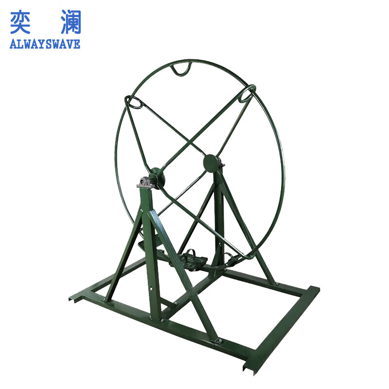 奕澜抗眩晕滚轮飞行员体能心理大型训练专用双人旋转梯固 单排滚轮
