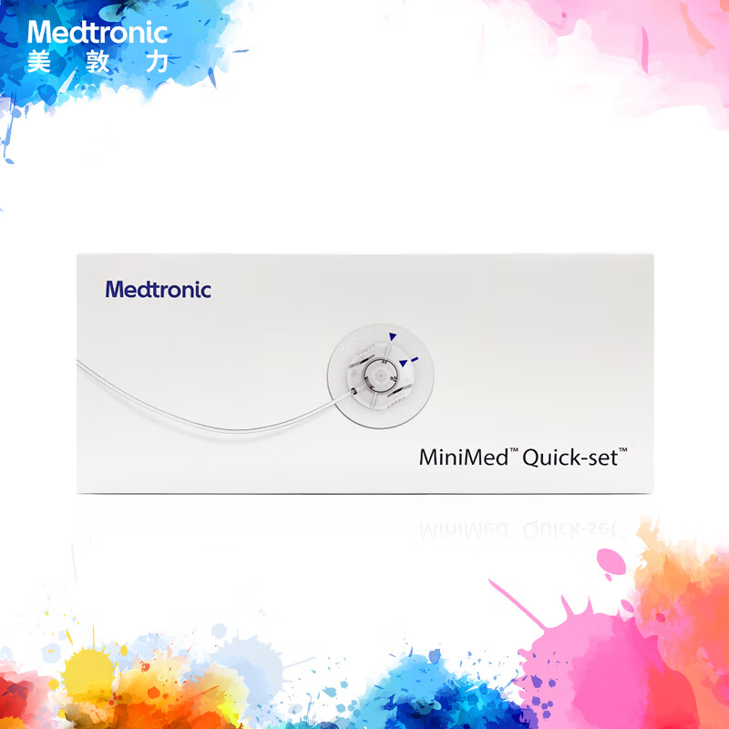美敦力(medtronic)进口胰岛素泵耗材 可分离式输注导管 quick-set管路