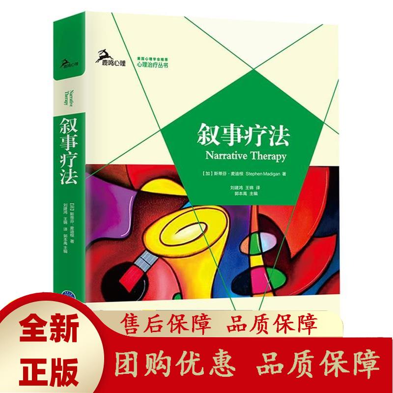 叙事疗法 斯蒂芬·麦迪根著 刘建鸿 王锦译 心理治疗丛书 美国心理学会 心理治疗入门心理学入门导论