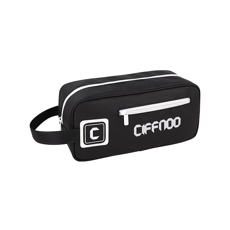 琪斐諾(Ciffnoo)洗漱包男2025新款防水手提健身洗浴包洗漱袋大容量收納包 CFN0349 經(jīng)典黑含牙刷杯 無(wú)規格