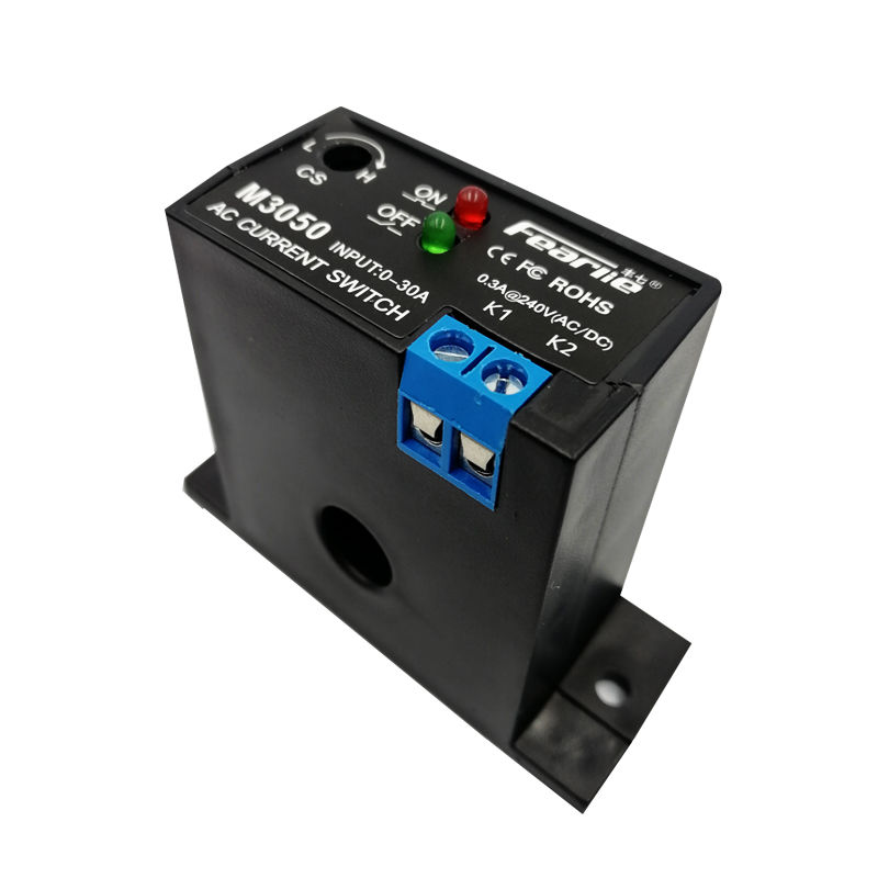 牌交流电流感应开关 互感器式联动开关电流通断监控器m3050 m3050/30a