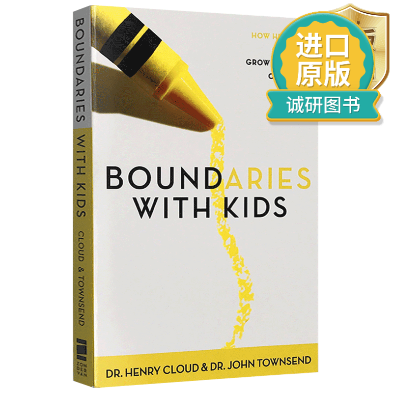正版 英文原版 为孩子立界线 童书 Boundaries with Kids 英语家庭教育儿童心理学书籍英文 英文版