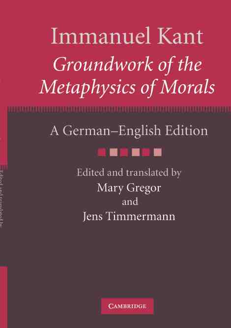 预售 按需印刷immanuel kant: groundwork of the metaphysics of