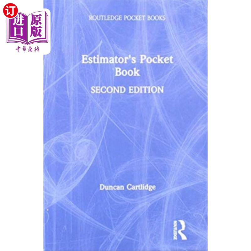 海外直订estimators pocket book 估价员袖珍本