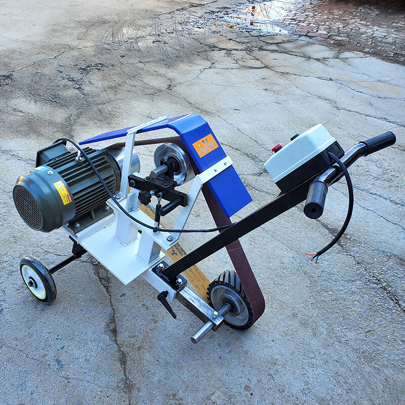 初构想(chugouxiang)手推式砂带打磨机金属平面钢板对接焊疤焊缝去