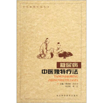 糖尿病中医独特疗法 黄洪波,闫大方,申宗林 等 编【正版】
