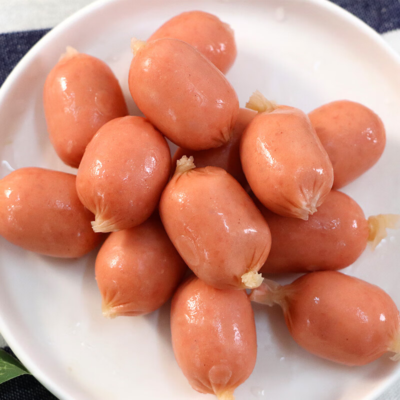 安井脆骨啵啵肠脆皮鸡肉肠商用麻辣烫关东煮串串香商用食材2.5kg