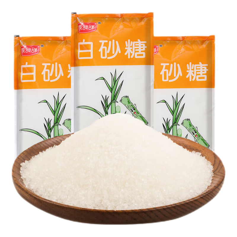 蔗甜甜一级白砂糖价格稳定，口感细腻，是制作美食的不二选择|调味品查这个商品的价格走势