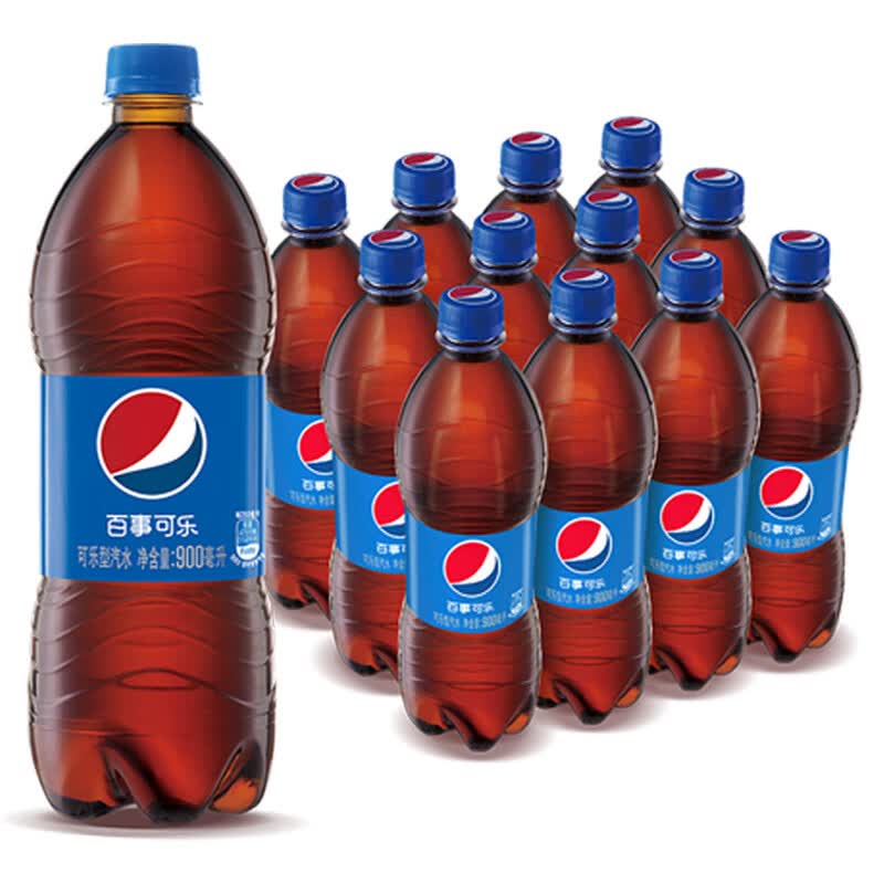 百事可乐 Pepsi 汽水 碳酸饮料整箱装 900*12瓶  百事出品怎么看?