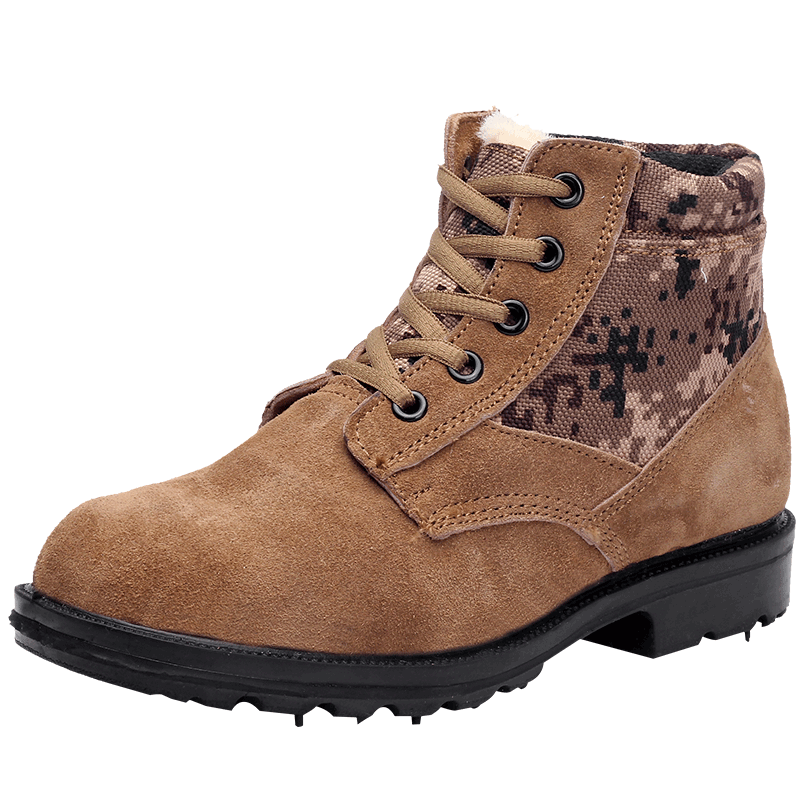 强人羊毛靴DTC-09际华3515|保暖棉短靴，橡胶底防滑耐磨