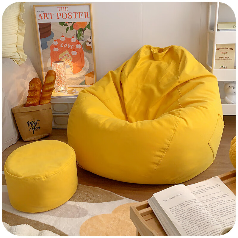 小米石懒人沙发豆袋沙发特大单人豆袋懒人沙发可躺可睡女生房间卧室小