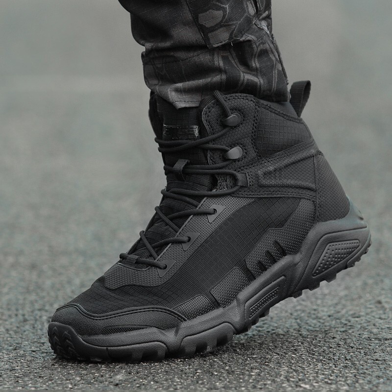 户外作战靴特种战术靴男军迷战术靴防滑透气登山鞋陆战靴军勾靴沙漠靴