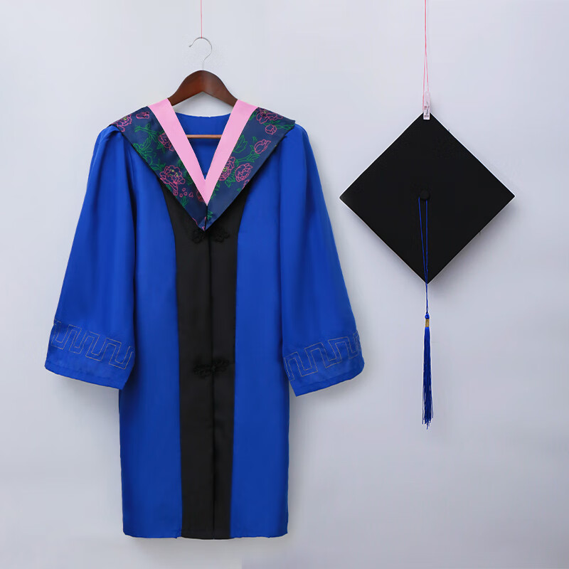 impresswit学士服硕士服大学生毕业礼服文科工科理科垂布硕士帽学位服