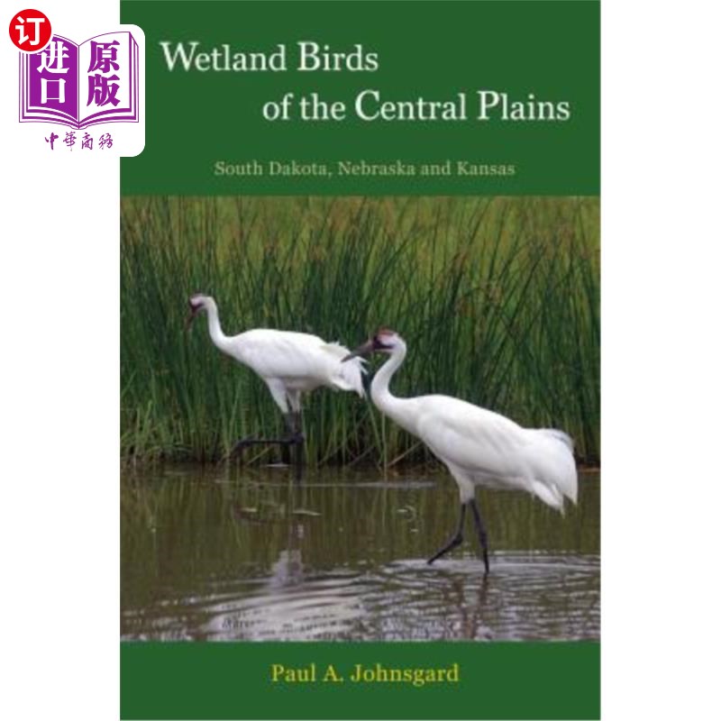 海外直订wetland birds of the central plains: south dakota