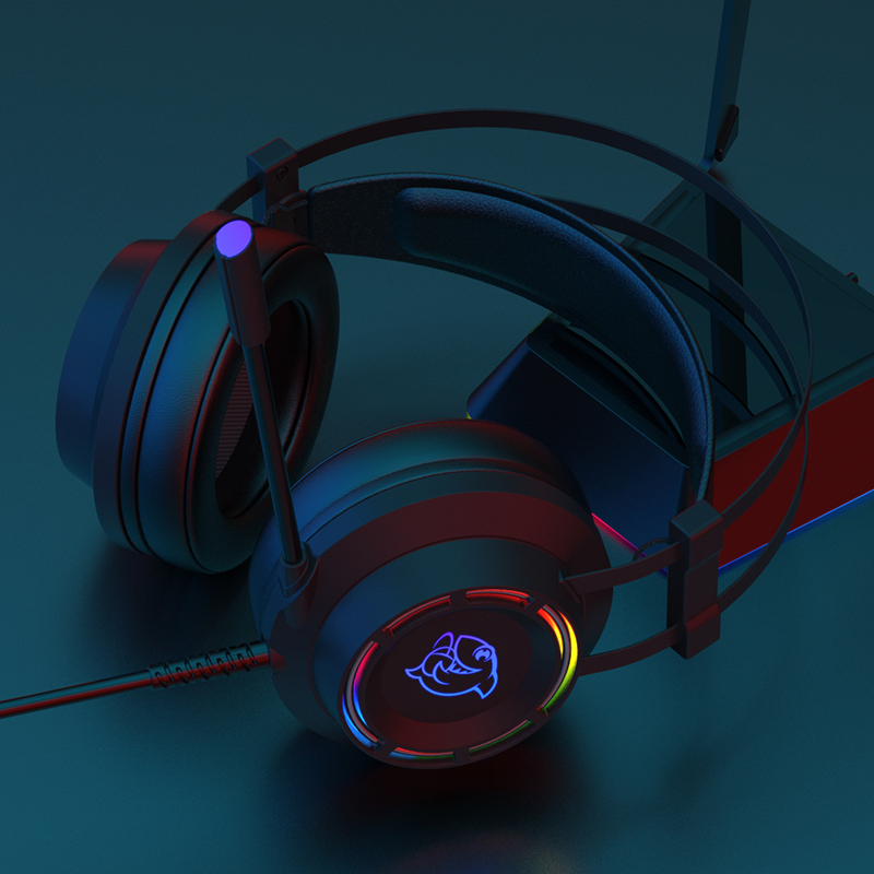 斗鱼DHG160游戏耳机虚拟7.1声道耳机有自带声音调节功能嘛？