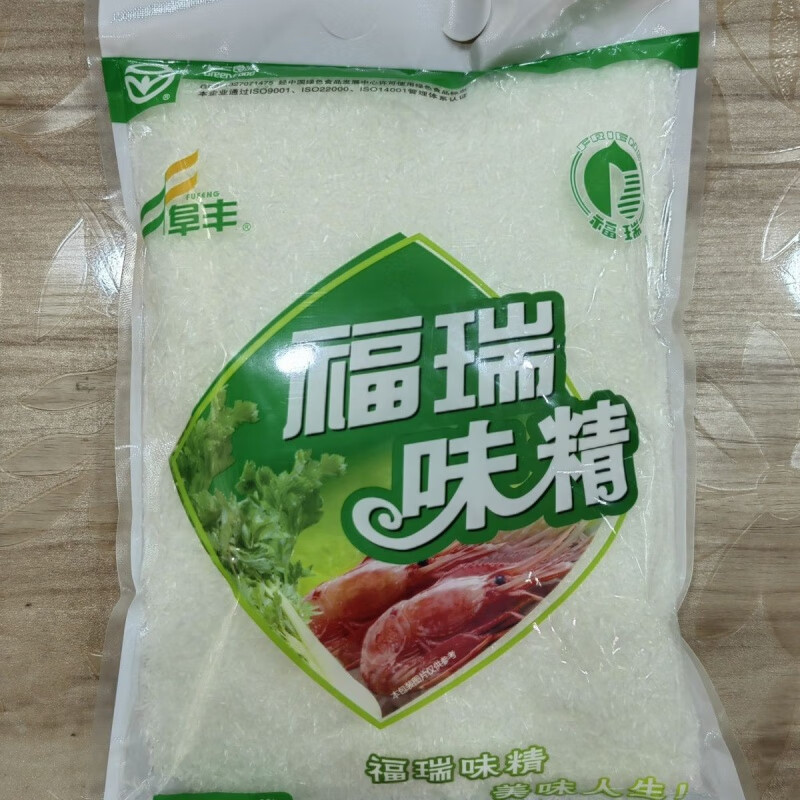 食怀阜丰福瑞味精908g粗细颗粒味精无盐增鲜炒菜佐汤凉拌烹饪调味品餐
