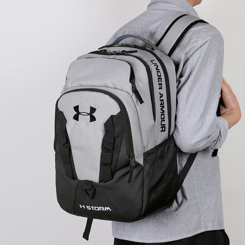 安德玛ua双肩包男士运动篮球包大容量学生书包外出旅行包商务电脑包