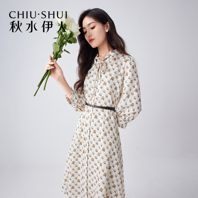 【秋水伊人】品牌连衣裙-价格走势与销量趋势分析
