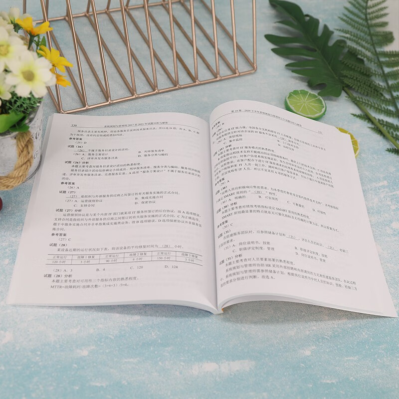 软考教程 系统规划与管理师2017至2021年试题分析与解答（全国计算机技术与软件专业技术资格（水平）考试