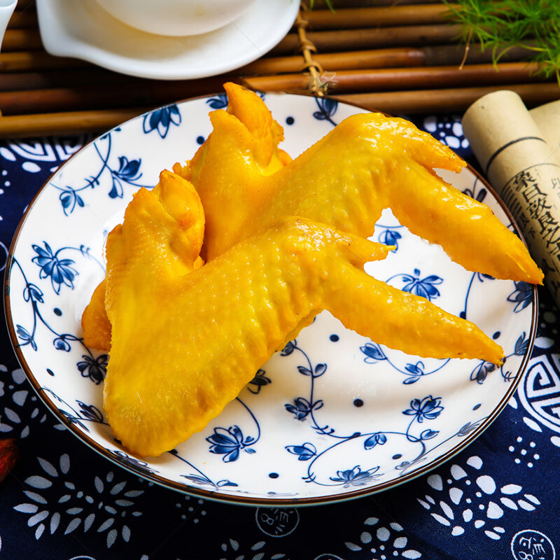 蜜叫盐焗鸡翅广东梅州客家特产盐焗鸡翅熟食卤味网红休闲小吃零食 盐