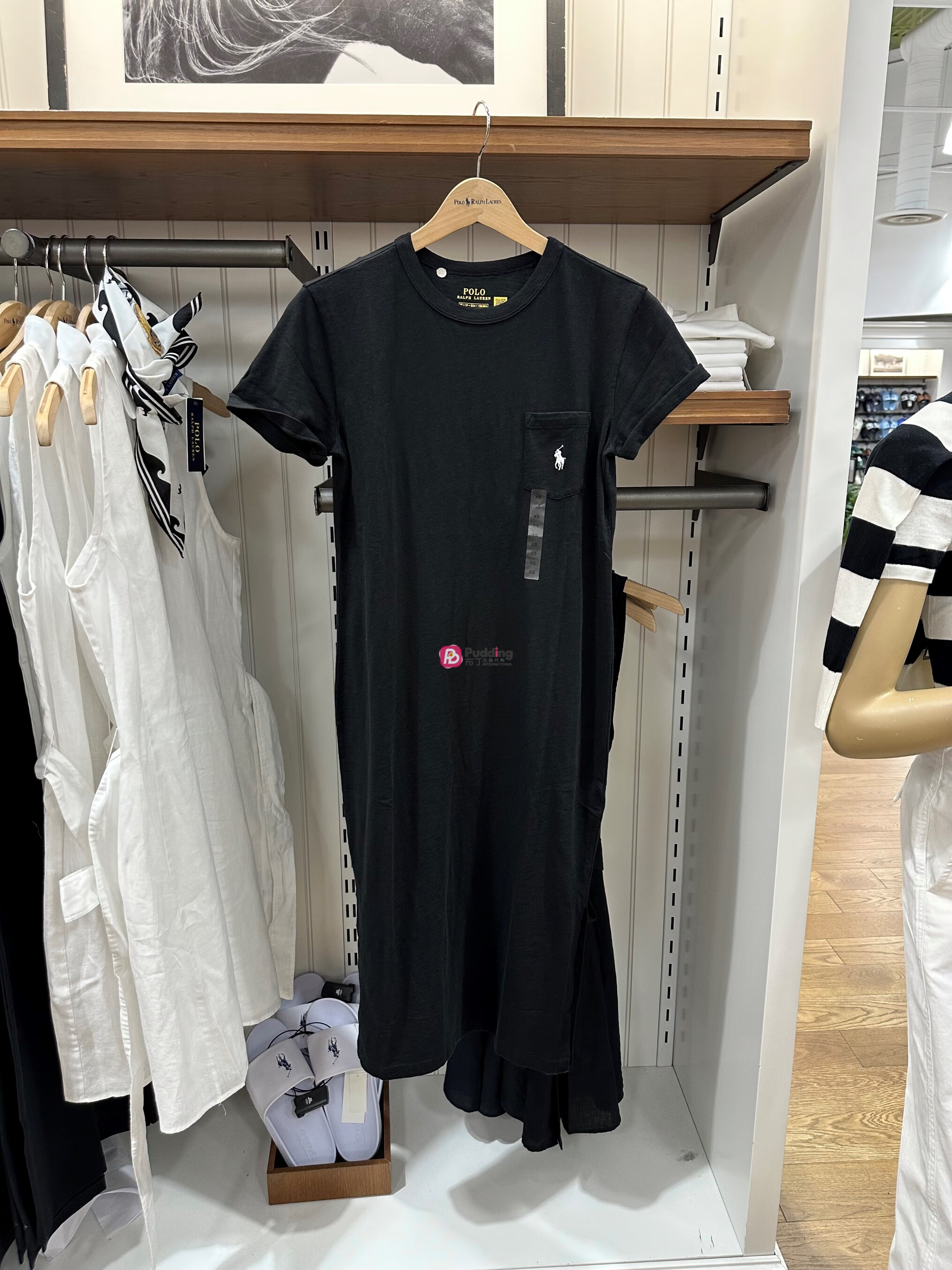 polo sport ralph lauren拉夫劳伦小马标纯棉圆领时尚休闲短袖带兜