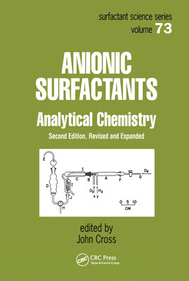 预订 anionic surfactants: analytical chemistry, second edition