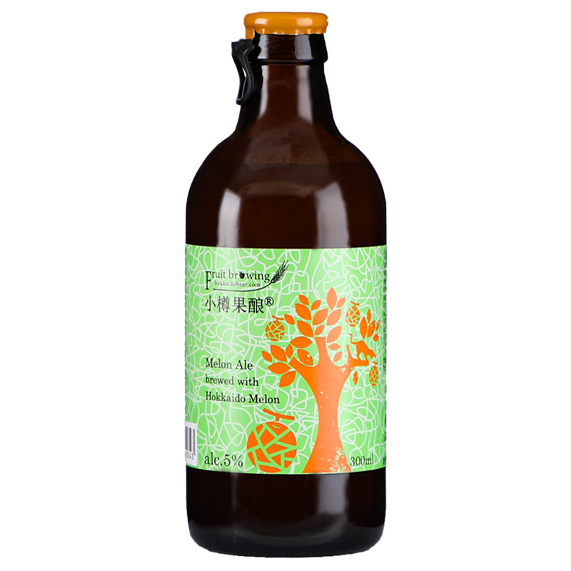 小樽果酿北海道 日本进口 拉格艾尔女士低度果味精酿啤酒 小樽哈蜜瓜