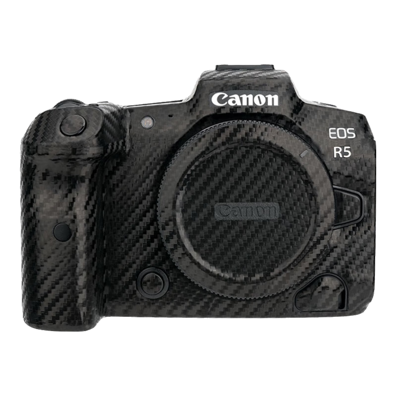 JJC 相機(jī)機(jī)身貼膜 適用于佳能Canon EOS R5 保護(hù)套 貼紙 皮貼 防護(hù)配件 3M不留膠 碳纖維