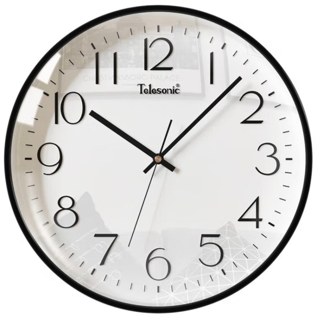 天王星挂钟客厅创意钟表现代简约钟时尚立体时钟卧室石英钟圆形挂表