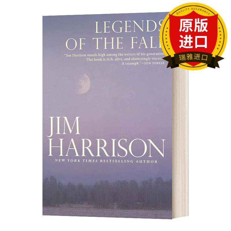 英文原版 燃情岁月 legends of the fall 秋日传奇 经典文学 jim