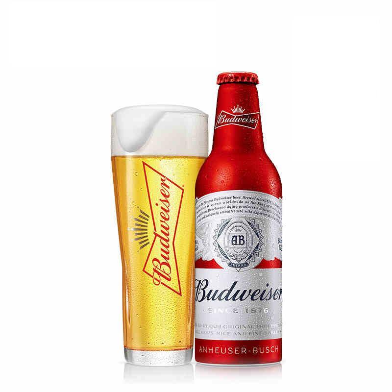 百威啤酒 整箱 国产百威铝罐330ml24瓶 铝瓶旋盖 百威铝罐