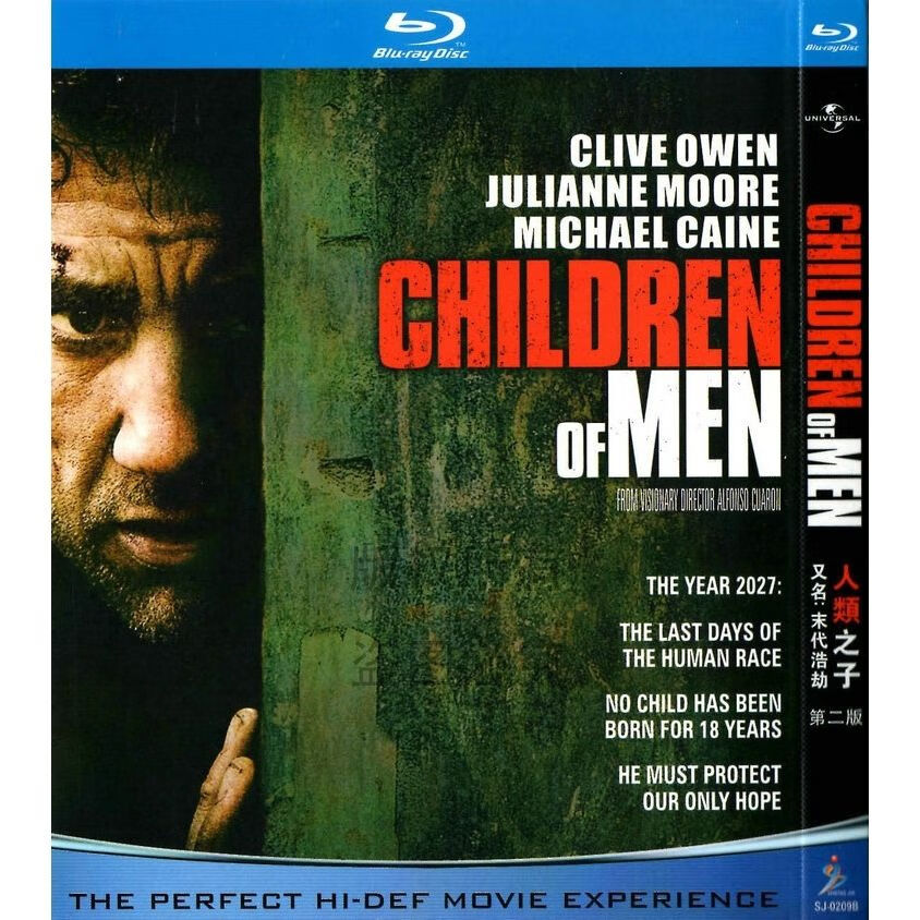 科幻冒险灾难电影 人类之子 bd高清1080p蓝光1碟dvd光盘