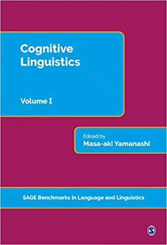 预订Cognitive Linguistics