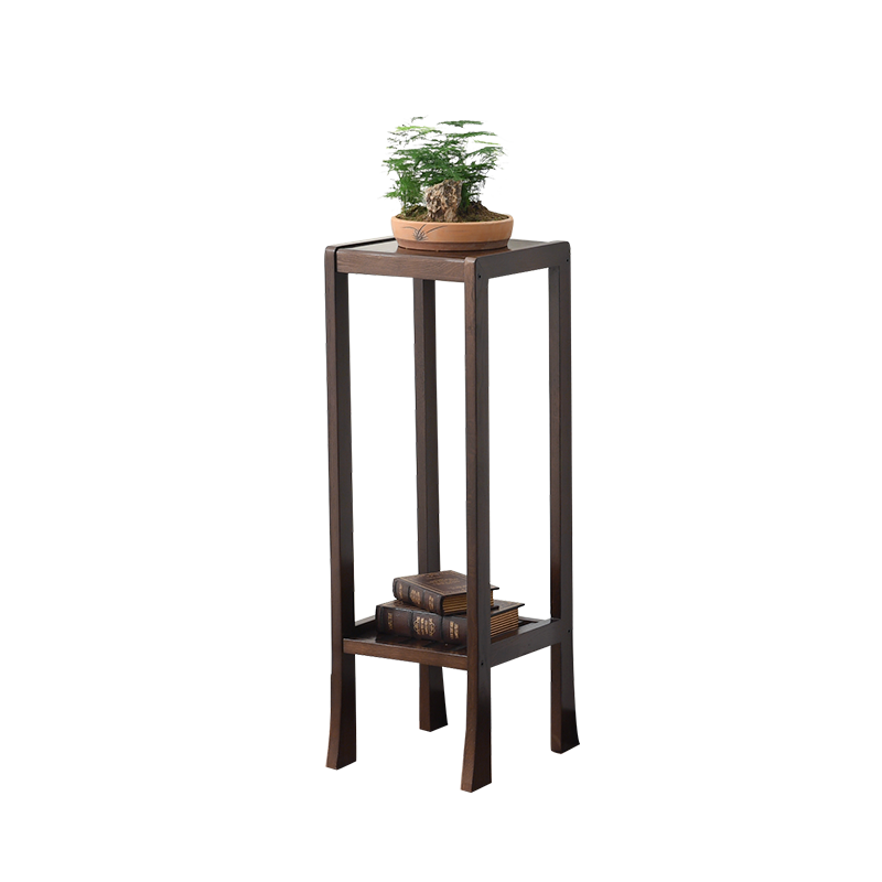 家逸花架实木置物架多层客厅室内家用花盆架简约现代花几桌花盆架 大号RF-HJ030
