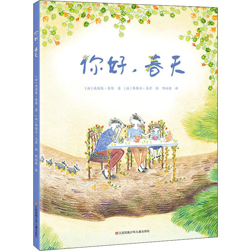 你好,春天幼儿图书 绘本 早教书 儿童书籍 (法)迪迪埃·莱维(didier
