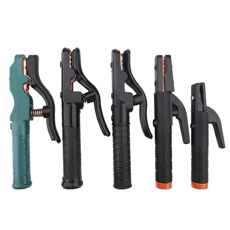 泰鹏焊把钳新款电焊钳电焊机配件大全工业级电焊夹钳铜家用电焊枪小型 双向铜头电焊钳800型