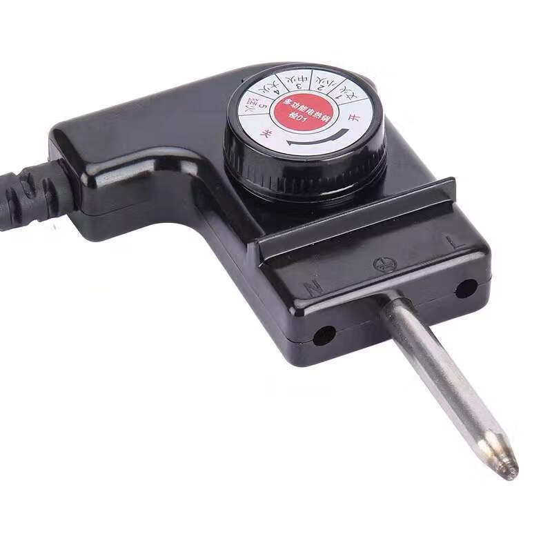 惠利得韩式多功能电热锅电源线调温耦合器电火锅温控插头开关电炒锅