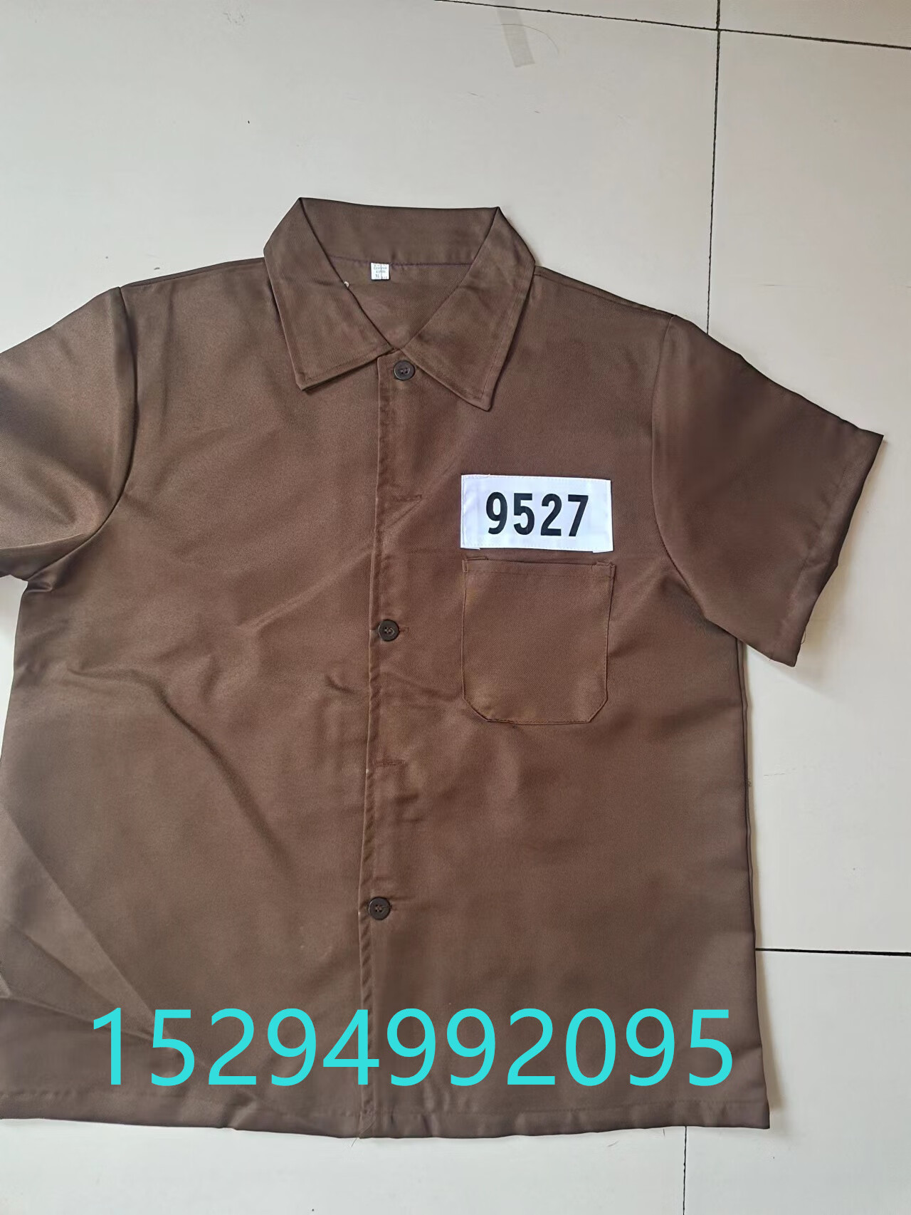 格洛基监狱风云周润发囚服演出服舞台监狱犯人看守所拘留所戒毒所服多