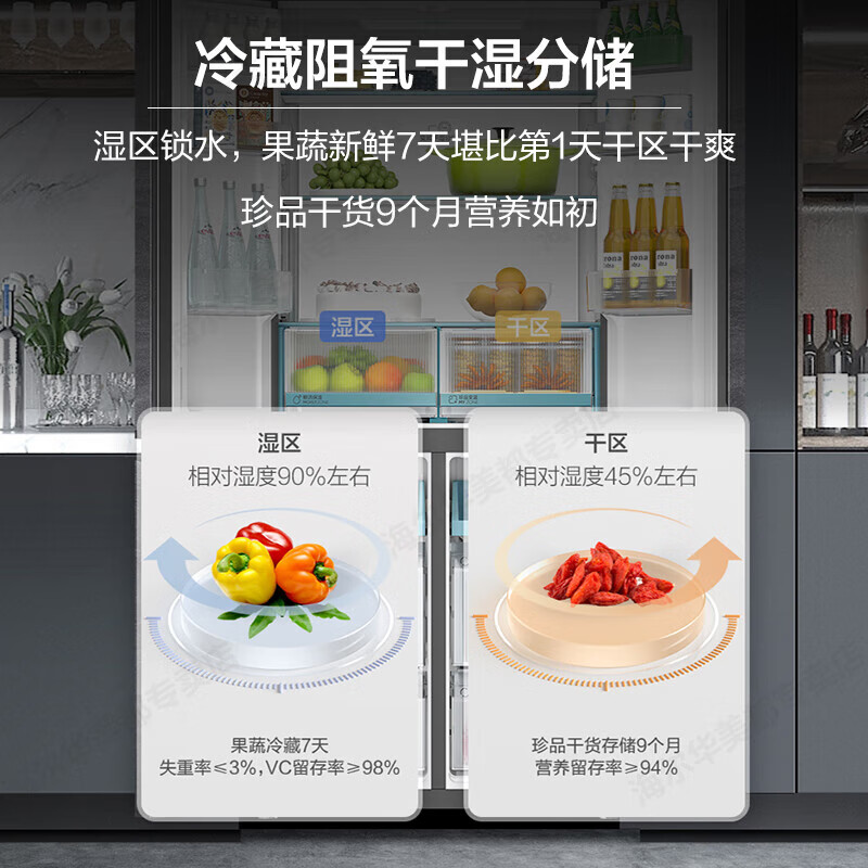 海尔冰箱473L 四开门热销中，快来看看怎么样！-图片9